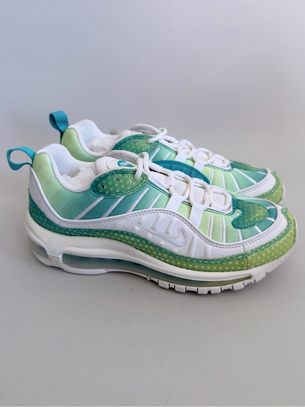 NIKE Air Max 98 SE 'Bubble Pack' Women’s Sneaker Oracle Aqua Barely Bolt